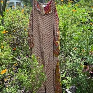 Kantha Bae Crossroad Kantha Overalls | Evil Eye Patchwork